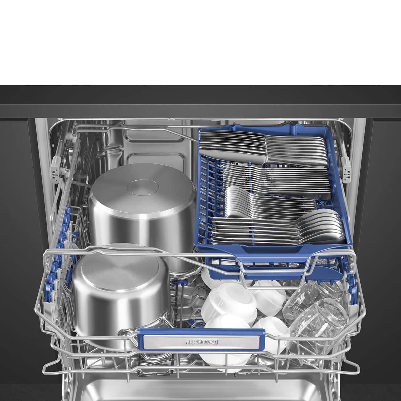 SMEG Integrerbar opvaskemaskine ST323PT - Billede 8
